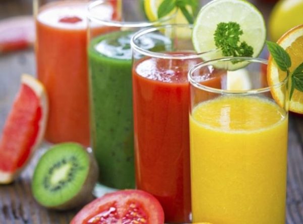 various juices