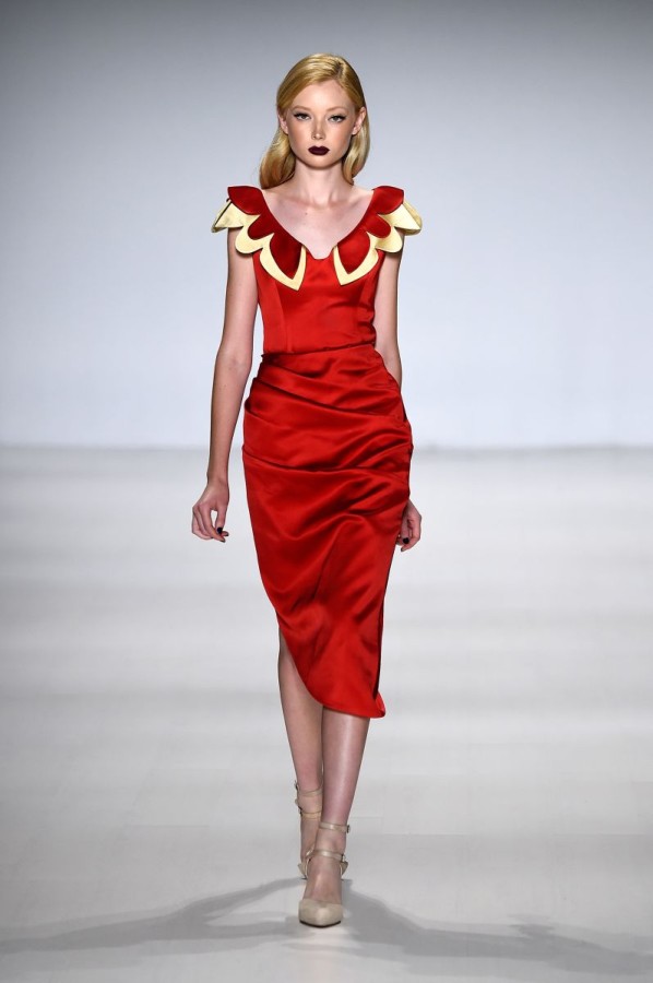 Deola Sagoe/Clan runway model