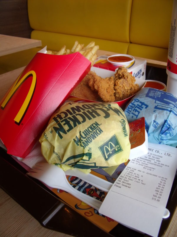 McDonalds meal
