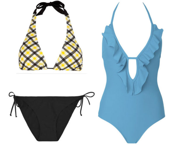 Swimwear for pear shape