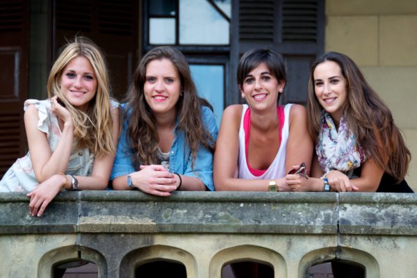 Picture of four friends