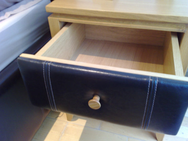 Picture of open drawer