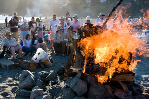 Picture of beach party