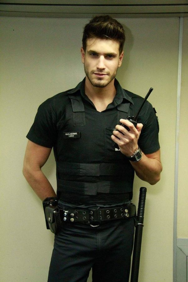 Policeman in uniform