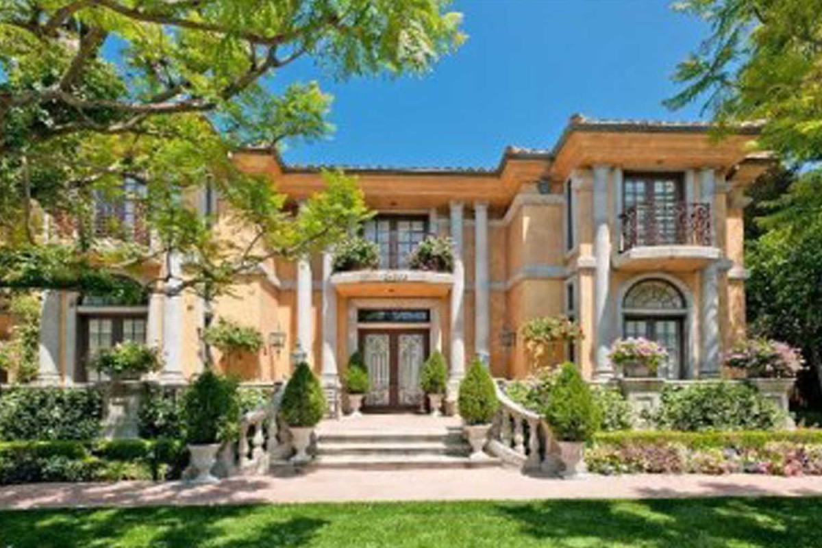 Charlie Sheen's mansion.