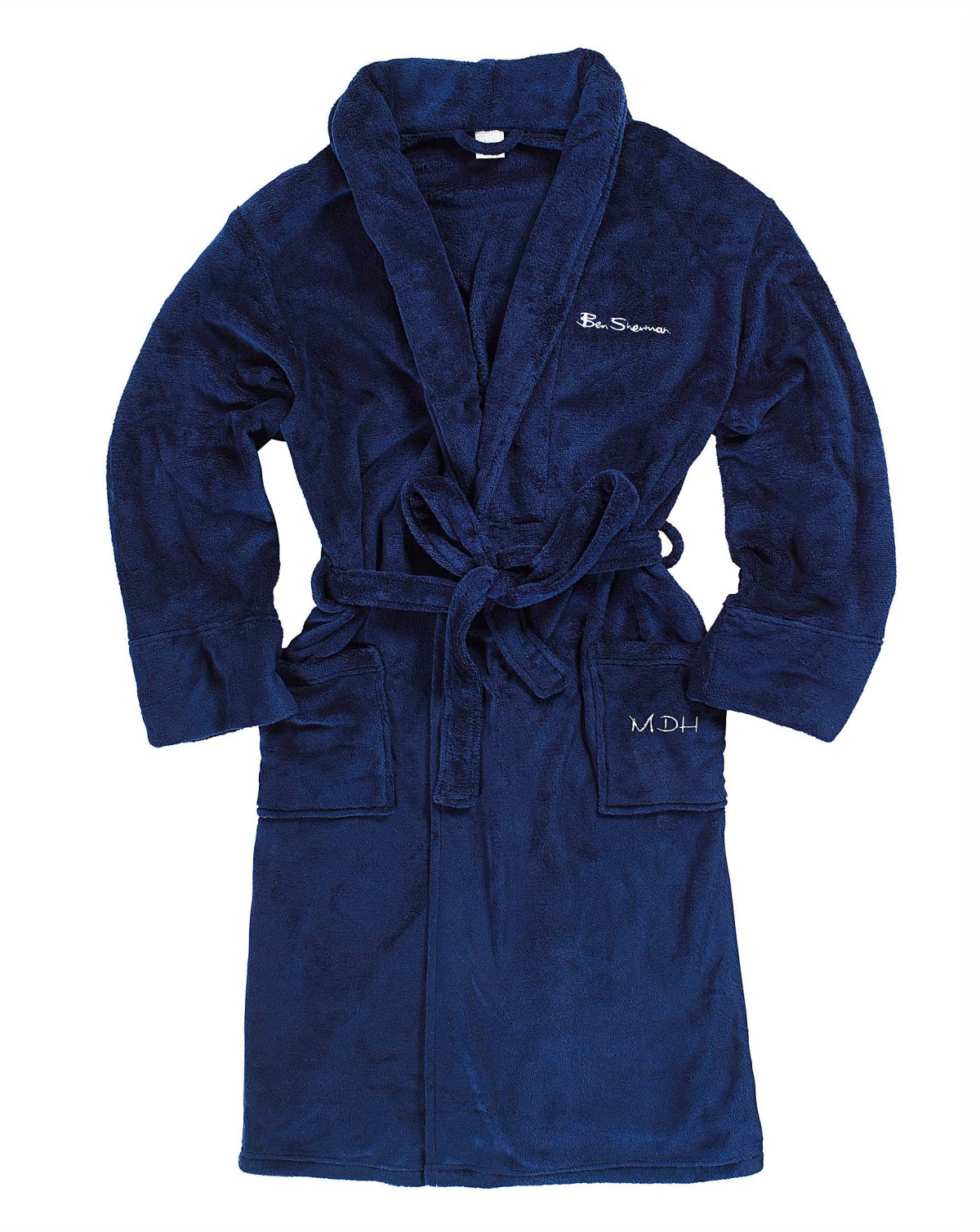 Ben Sherman fleece bathrobe