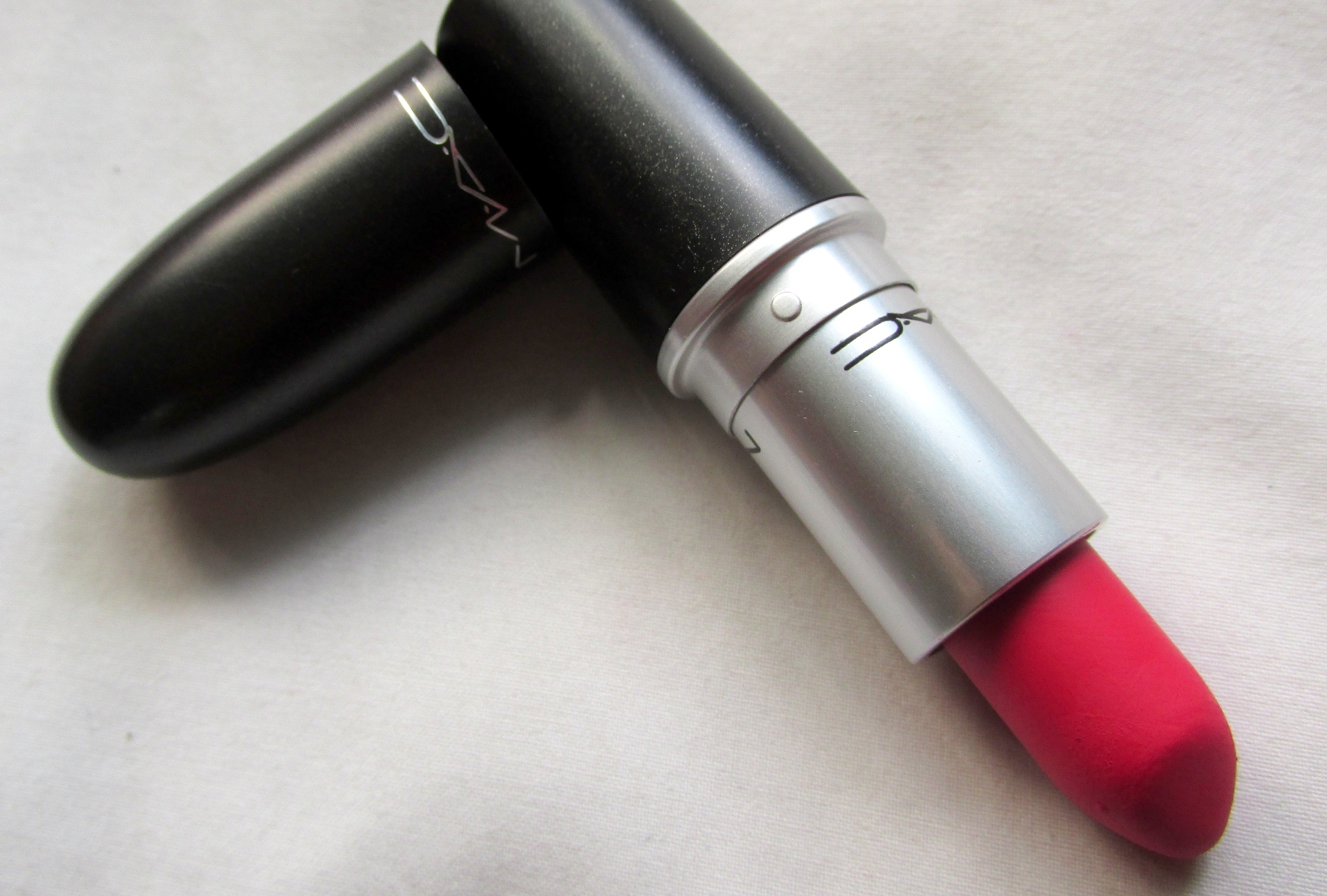 M.A.C matte red lipstick
