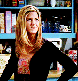 Jennifer Anniston as Rachel in Friends