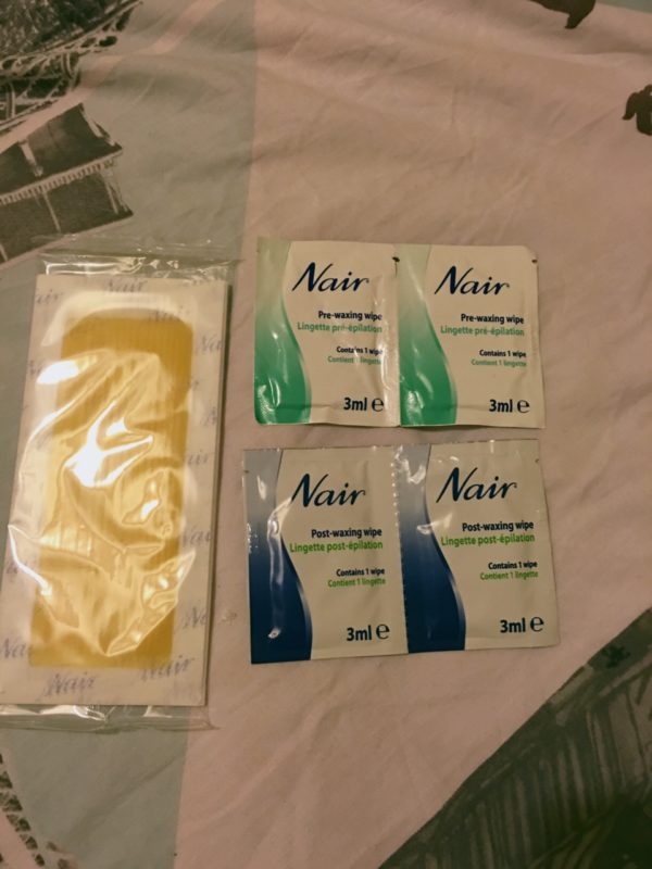 Wax strips