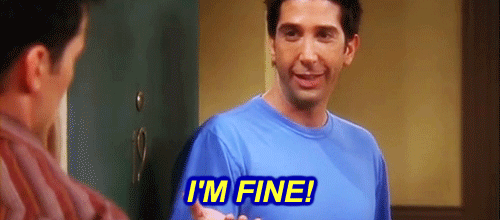 Gif of Ross in Friends