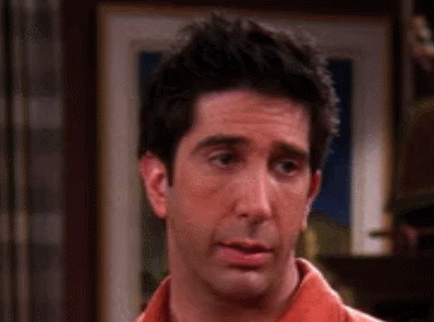 Gif of Ross in Friends