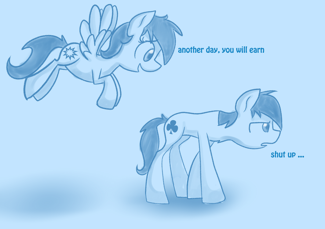 My little pony caption