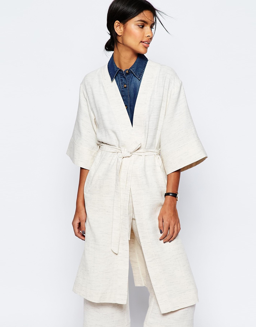 Asos white kimono