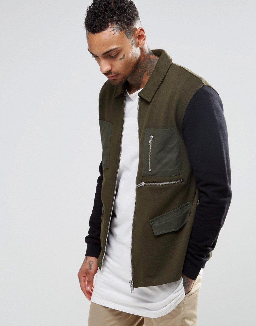 Asos jersey jacket