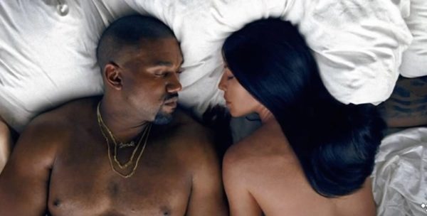 Still from Kanye West’s ‘Famous’ video
