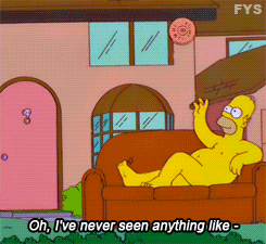 Naked Homer Simpson