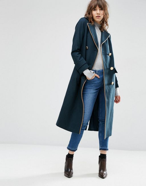 Asos military coat