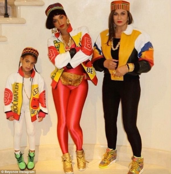 Beyonce, Blue Ivy as Salt-N-Pepa