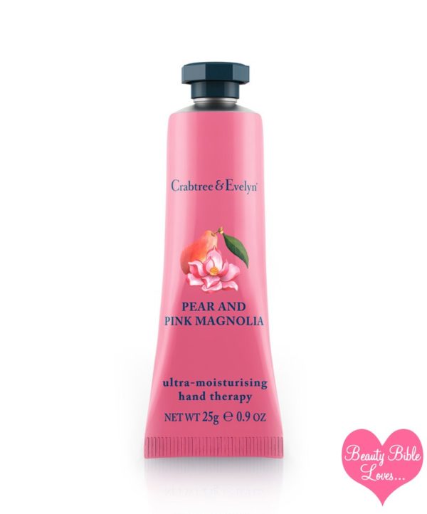 Pink and pear hand cream