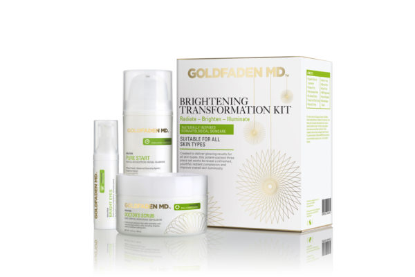 Goldfaden md brightening transformation kit