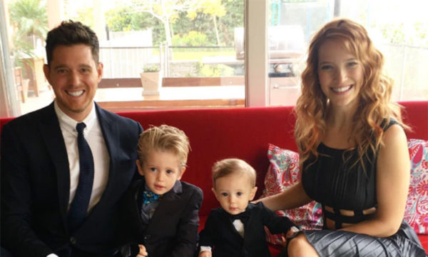 Michael Buble and family