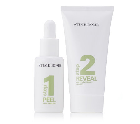 Time bomb peel and reveal