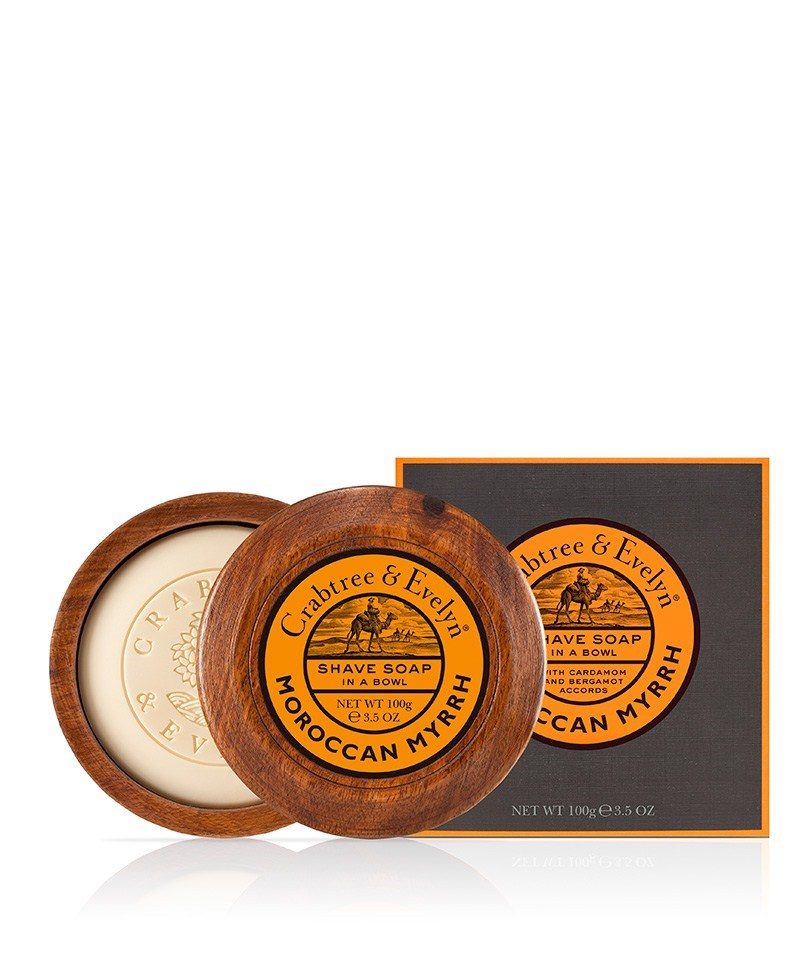 Moroccan myrrh shave soap