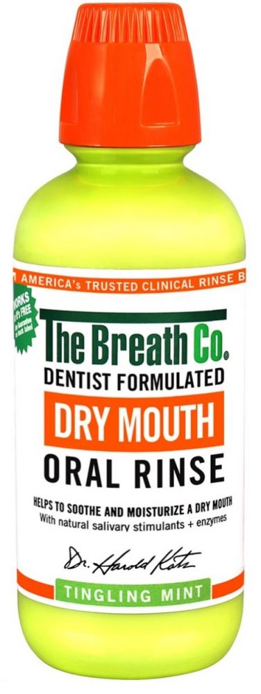 the breathco dry mouth rinse