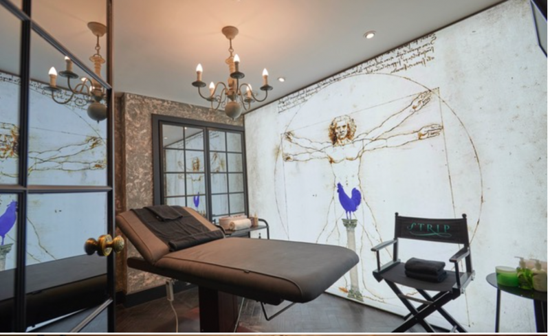 strip wax bar
