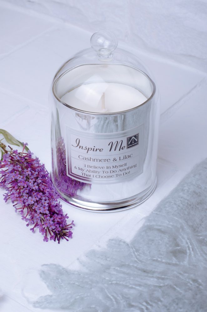 Lilac and cashmere candle