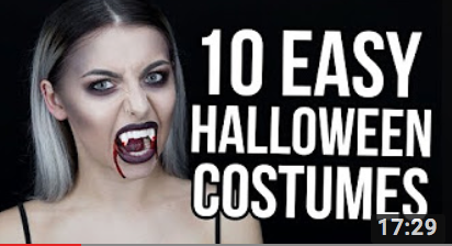 last minute Halloween Makeup