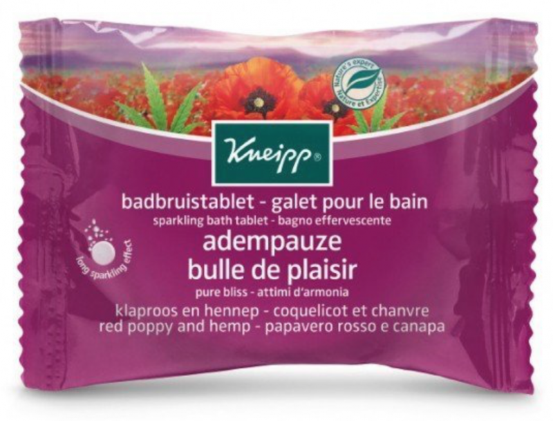 kneipp pure bliss bath tablet