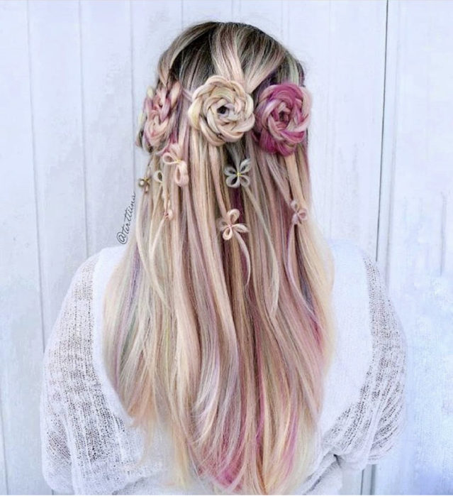 flower hair