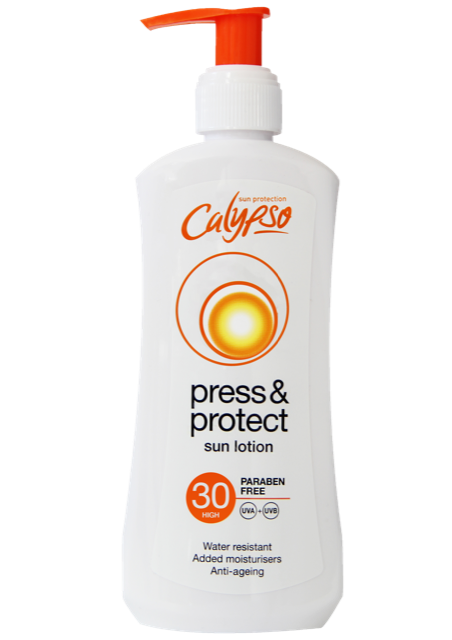 Calypso Press & Protect Sun Lotion dad