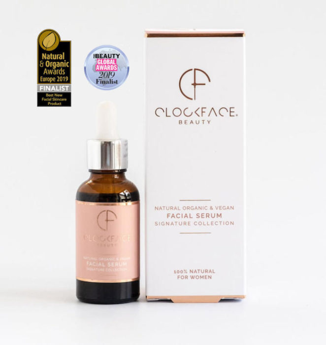 clockface facial serum July must buy