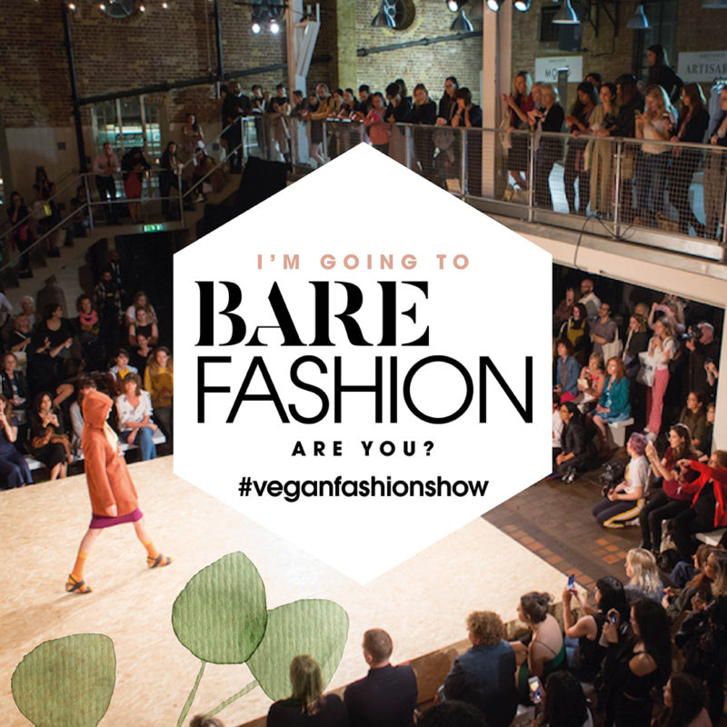 bare fashion vegan fashion show